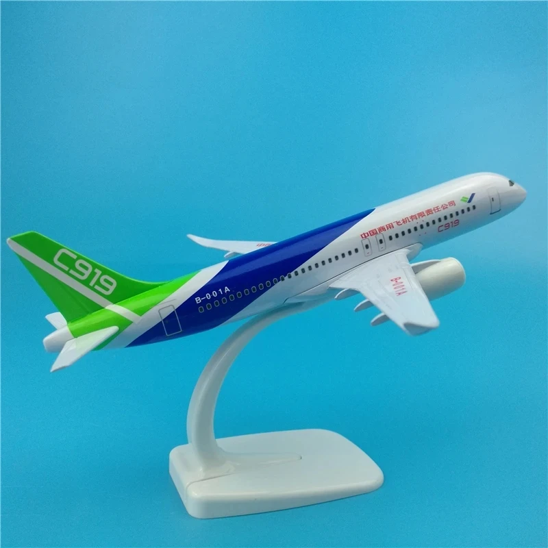 

20cm China Air COMAC C919 China Commercial Aircraft Corporation Airlines Diecast Airplane Model Plane Aircraft & Landing Gears