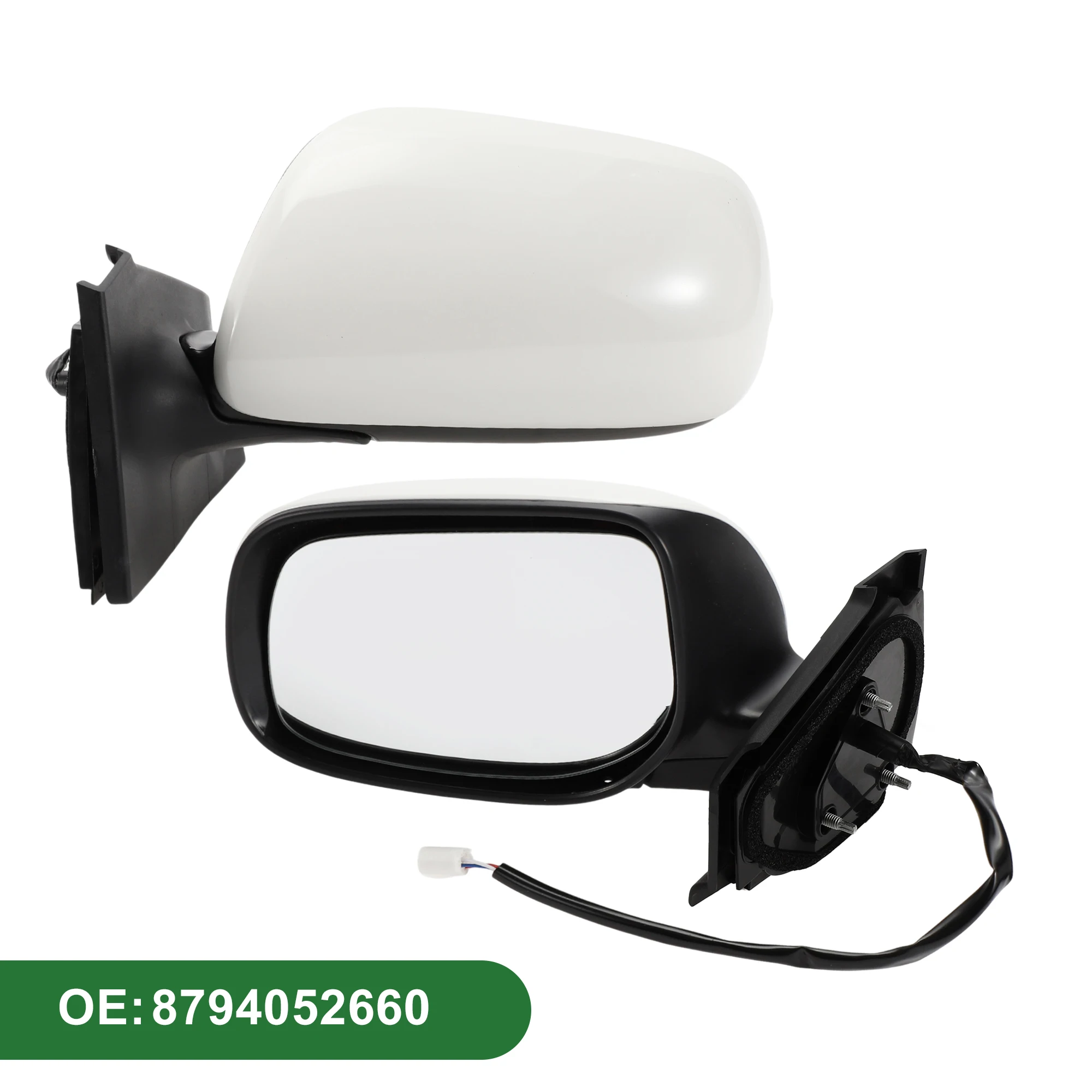 

Uxcell левое боковое зеркало замена бокового зеркала в сборе для Toyota Yaris Hatchback 2007-2011 No 8794052660 Белый