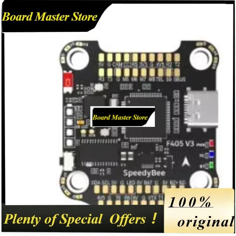 BoMaSSpeedyBee F405 V3 50A Stack FC&ESC F4 STM32F405 Flight Speed Control BLS 50AX4 4-in-1 30x30 Bluetooth
