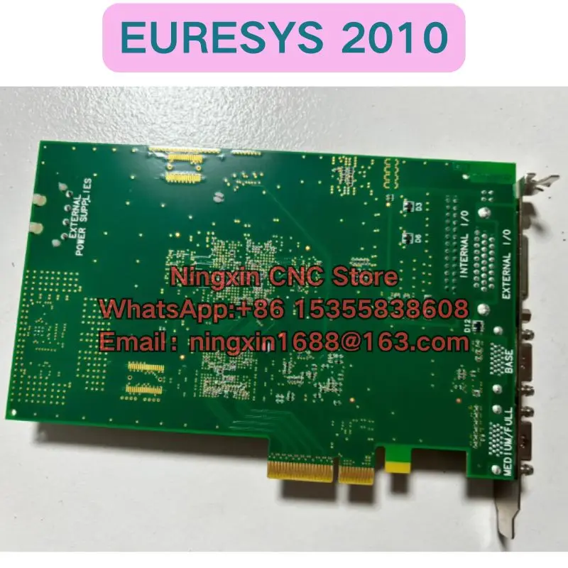 Second-hand EURESYS 2010 1622 PCIe X4 Image acquisition card Functional test OK Fast delivery