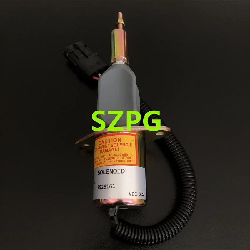 3928160 SA-4293-12 3928161 SA-4293-24 Fuel Shutdown Solenoid Valve for for Komatsu Excavator Cummins 6CT 8.3