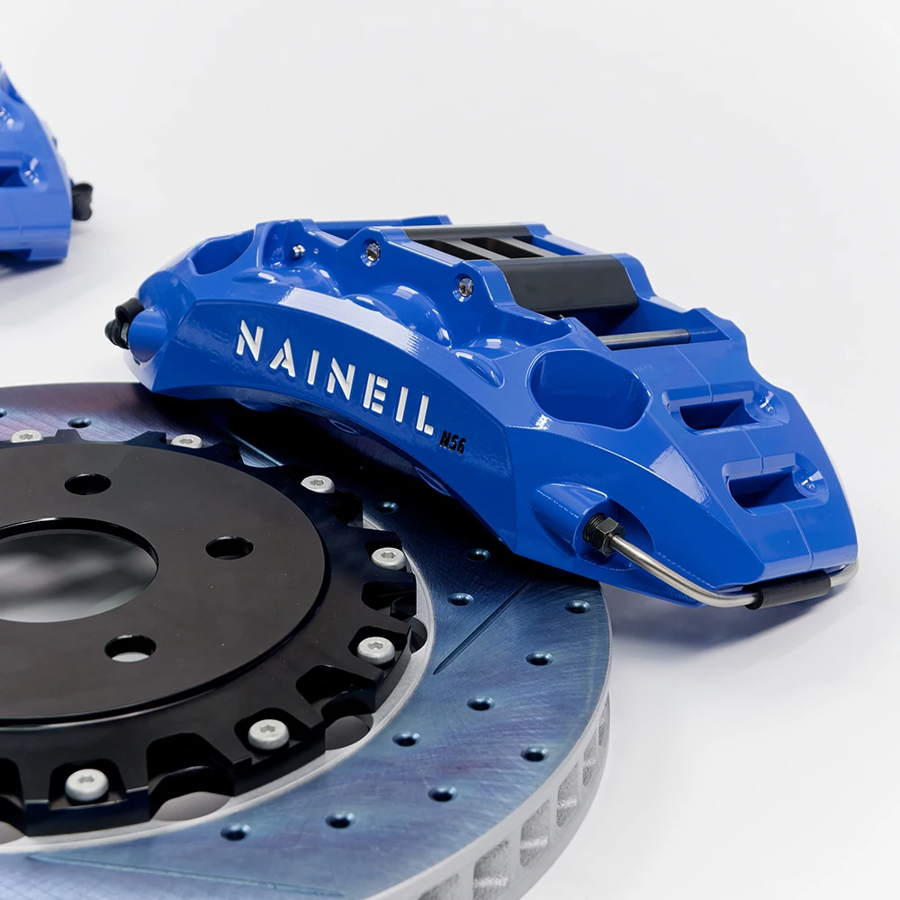 Performance Auto Brake Systems 6 Piston Forged Calipers Big Brake Kit for VW Golf 7R MK6 GTI MK5 R32 #6