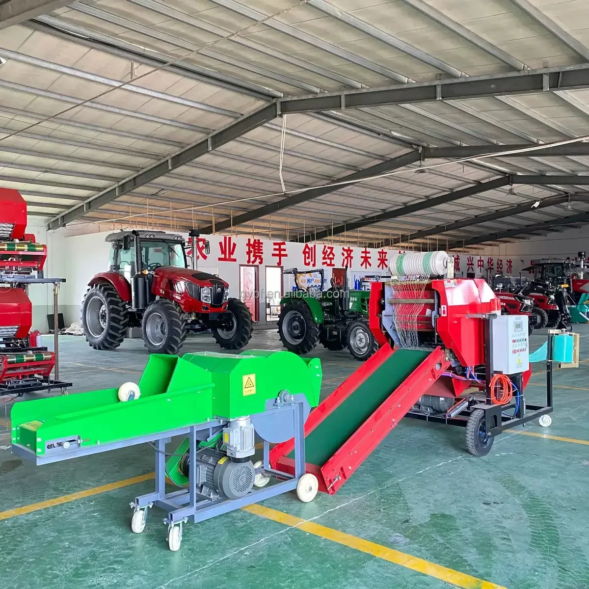 Corn Silage Baler Machine Hay Silage Packing Machine in India