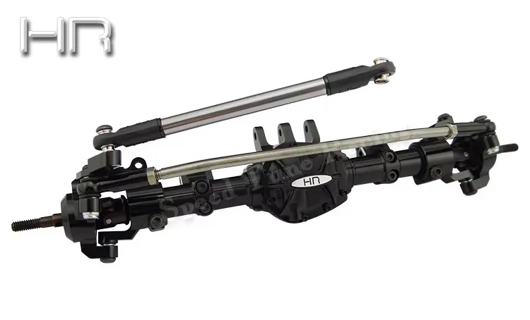 ホットレーシング製 アルミ製AR44ストレートアクスル フロント＆リアセット アキシャルSCX10 IIロッククローラー用