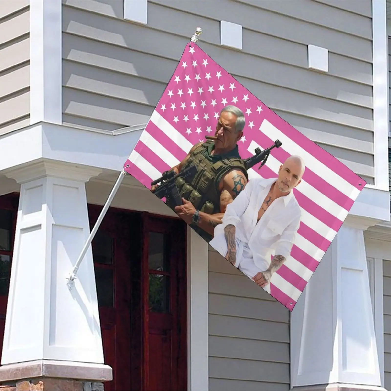 Eyal Golan الديكور المرآب أعلام لغرف النوم الإعلان الديكورات في الهواء الطلق علم مخصص لتعليق الحلاق غرفة الحلي #3