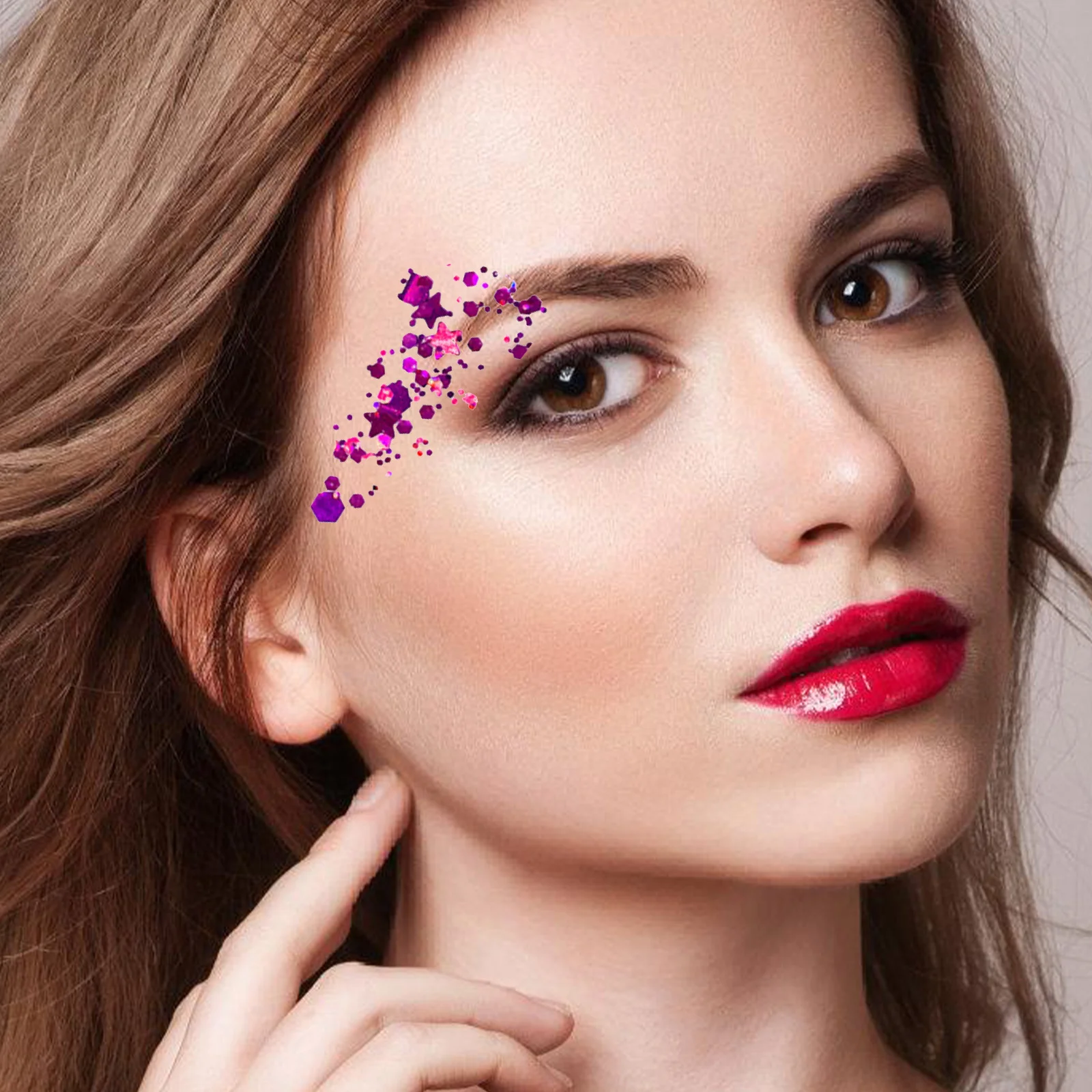 

4Pcs Liquid Glitter Eyeshadow Set Waterproof Gel Longlasting Festival Makeup for Face Body Body Glitter Festival Must Haves