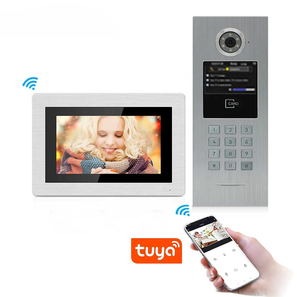 Digital SIP Video Door Phone Intercom System Villa with Free App