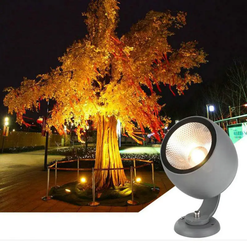 Luz LED para paisajes, decoración impermeable para exteriores, patio, camino, Villa, jardín, bolardo, lámparas de césped