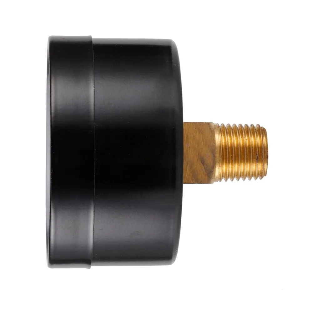 50mmフェイスダブルスケール圧力計0~-30nhg 0~-1Barミニデュアルスケールダイヤルゲージ圧力計（空気、水、燃料、液体用）