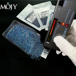 MOJY Small Size 1.0ct Royal Blue Small Round 0.8-2.0mm Loose Moissanites Excellent Cut Lab Grown Diamonds Stone Wholesale