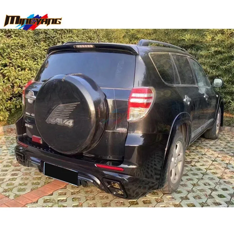 طقم هيكل مصدات السيارة عالي الجودة مناسب لـ RAV 4 RAV4 2009-2012 ترقية التغيير إلى Bodykit