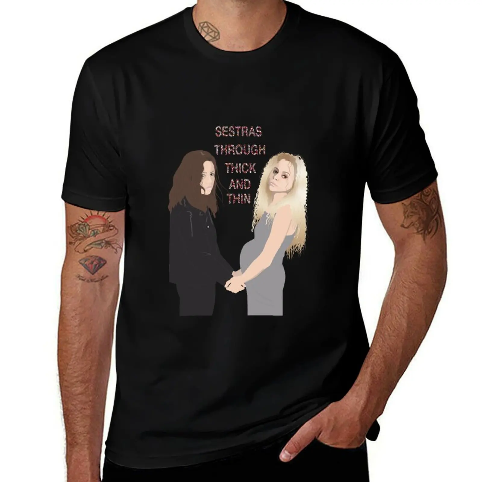 Orphan Black Sestras T-Shirt Daily Casual Short Sleeve Tee Shirt