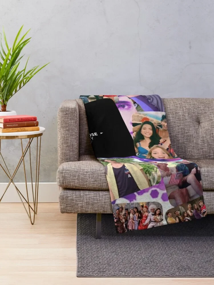 Greenhouse Academy Collage Throw Blanket Decorative Sofa Beautifuls Blankets For Bed Blankets