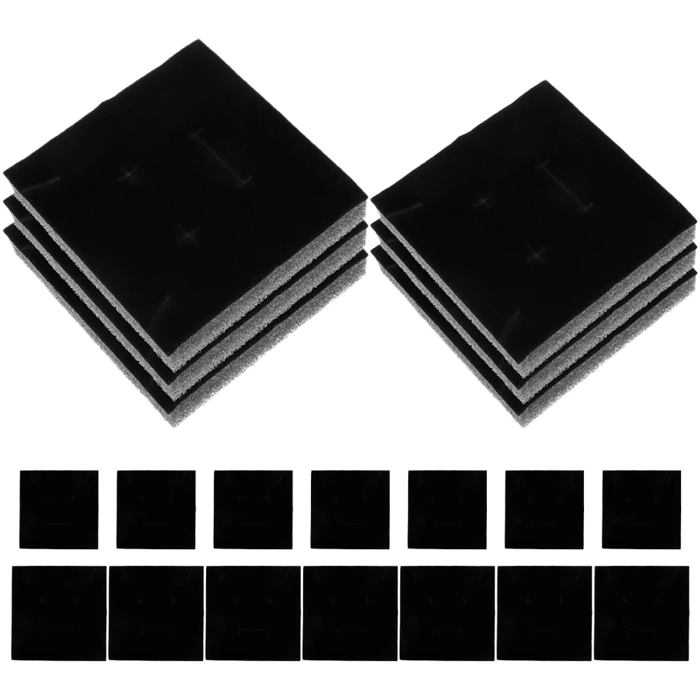 

20pcs Jewelry Box Inserts Sponge Lining For Earrings Ring Display Storage Organizer Insert Inserts For Jewelry Boxes Padding
