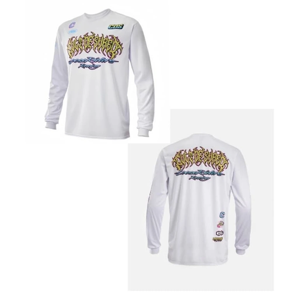 

Motorcycle Sweat-absorbing Fast-drying Mountain Bike Loose Rider Sweat-absorbing Breathable Men's Long-sleeved Cycling Suit Tops