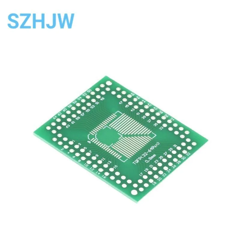 10PCS SOP Patch Adapter Board SOP8 SOP10 SOP14 SOP16 SOP20 SOP24  SOT223 QFP32-100 QFN32 QFN40  TQFP QFN IC Test Board PCB Board