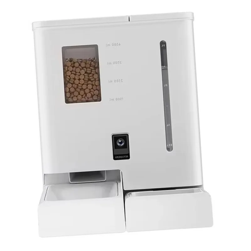 

APP Control Smart Pet Food Feeder and Water Fountain Multi Automatic Cat Food Feeder Water Dispenser With Camera
