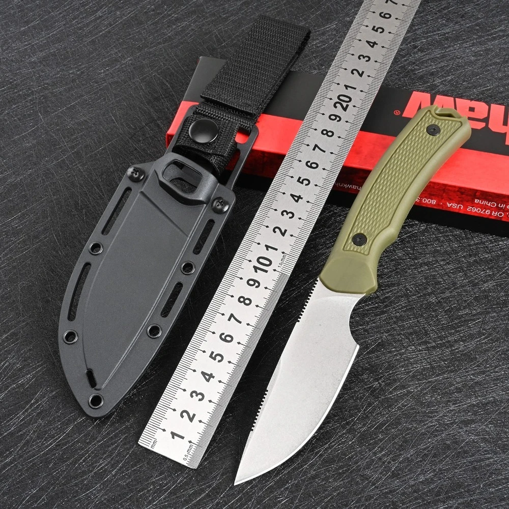 

Тактический нож Samsend 1883, нож для кемпинга на открытом воздухе, стальная нейлоновая ручка D2, многофункциональный охотничий нож для выживания с фиксированным лезвием