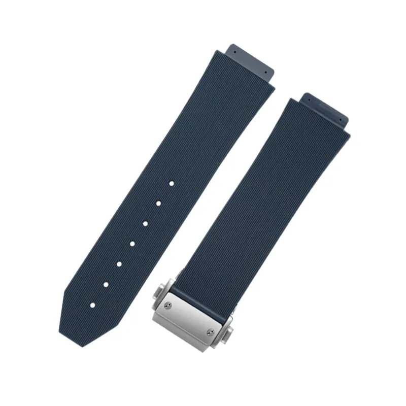 Watch band for Hublot Big Bang silicone 26*19mm waterproof men watch strap chain watch accessories rubber watch bracelet chain