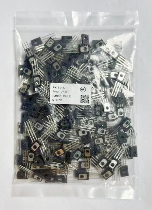 200 Uds BD139 BD139-16 100-250 TO-126-3 CJ originales