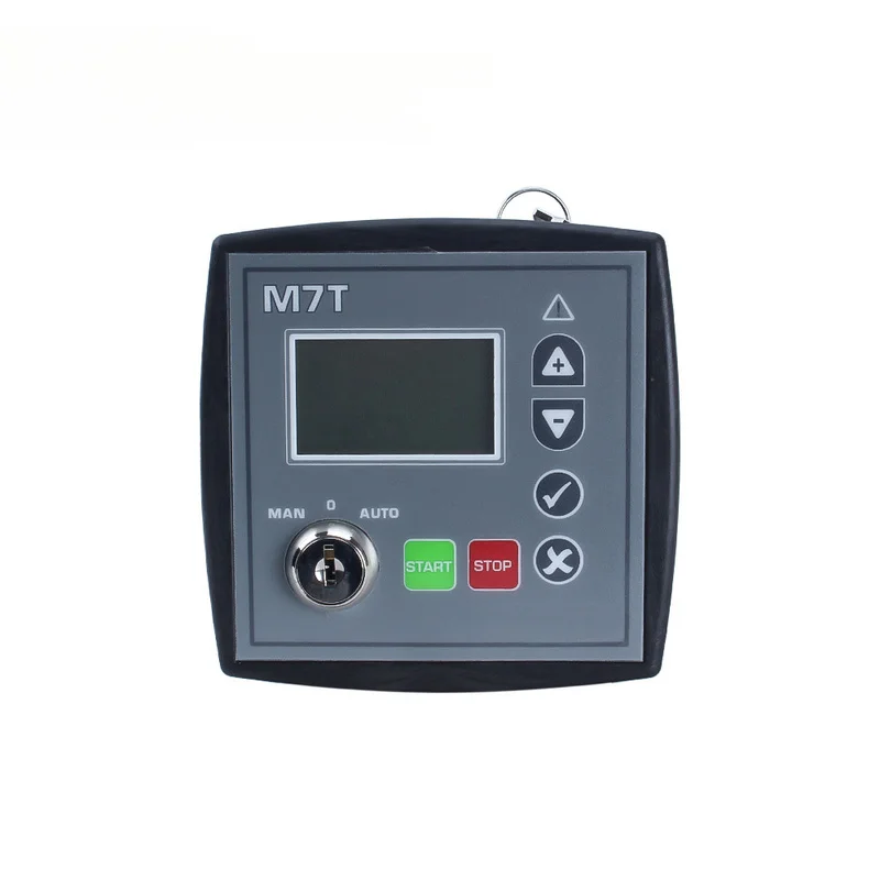 M7T Genset Controller, Control Panel With LCD Display Screen, Replacement Spare Parts For Diesel Generator Set