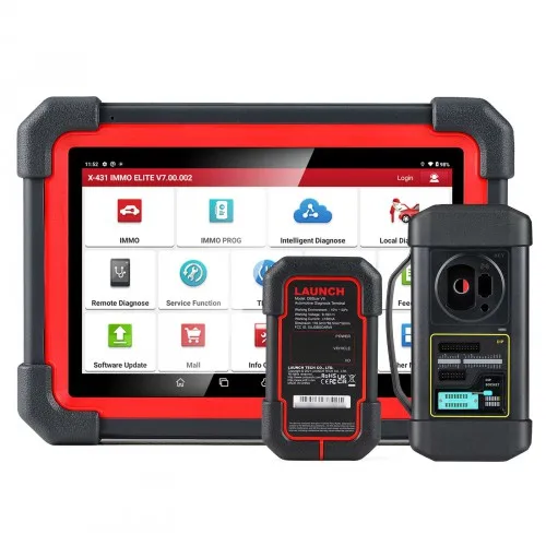 

for Launch Key Programmer Car Immobilizer Programming Tools All System Diagnostic Scanner with 39 Reset Service X431 IMMO Elite