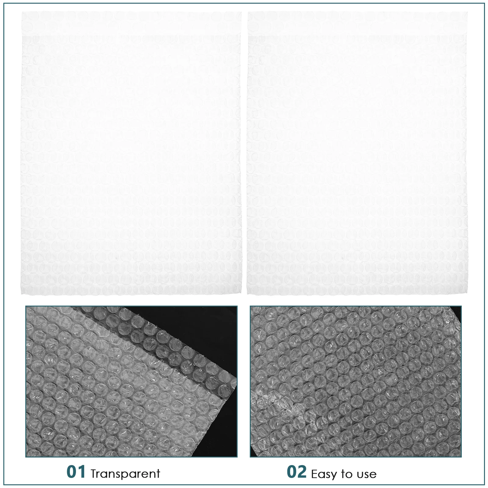 100 Pcs Sleeve Transport Ship Cushioning Storage Bag Protective New Material