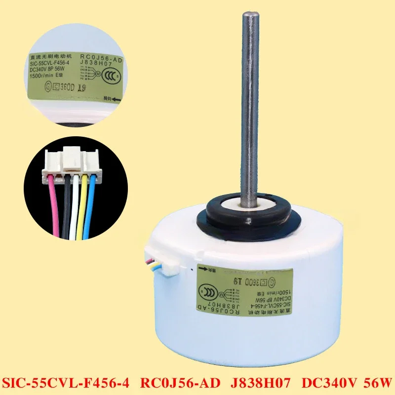 

Suitable for Mitsubishi Air Conditioning RC0J56-AD DC Motor SIC-55CVL-F456-4 Fan J838H07