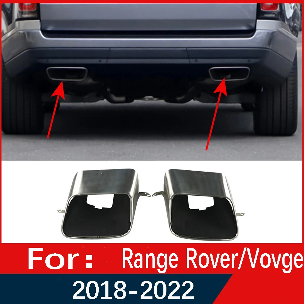 For Land Rover L405 Range Rover Vogue 2018 2019 2020 2021 2022 Car Executive Tailpipe Tail throat Lr105878 / Lr105877