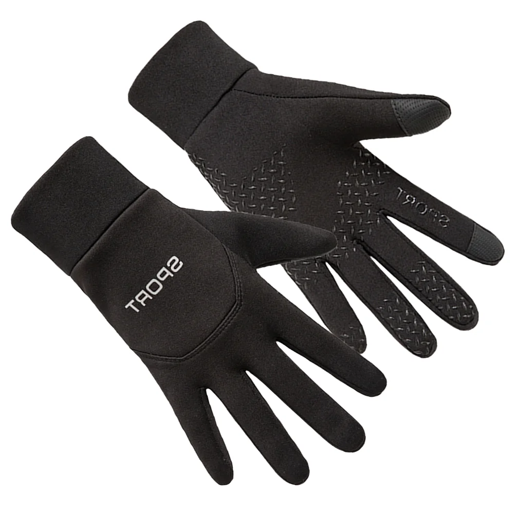 Full Finger Gloves Cycling Motorcycle Elastic Touch Screen Tablet Sweat Absorption