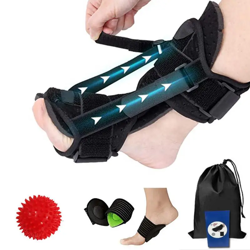 1Pcs Plantar Fasciitis Night Splint Sock,Soft Plantar Fascia Brace for Sleeping, Achilles Tendonitis,Foot Drop,Heel Pain