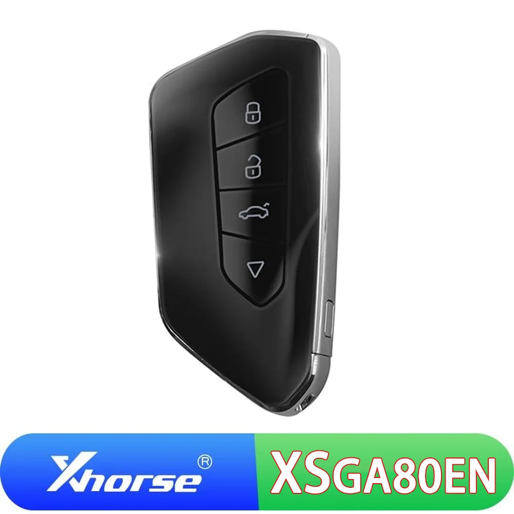 XSGA80EN Xhorse XSสมาร์ทคีย์ระยะไกลXM38 VVDIกุญแจรถ 4 ปุ่มUniversal Flipเปลี่ยนกุญแจรถFobอุปกรณ์เสริมสําหรับVVDI Keyเครื่องมือ