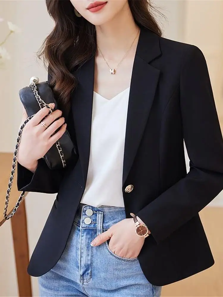 

ort Белый костюм Jaet, женское повседневное профессиональное весенне-осеннее новое пальто с верхом на талии, женское пальто в стиле вестерн