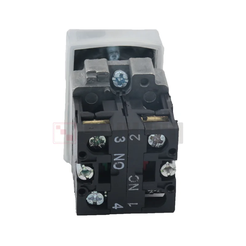 Metal Double-Headed Push Button Switch with Waterproof Cover SB2 LA68B XB2BL9325 XB2BL8325 Momentary Spring Return Ø22mm