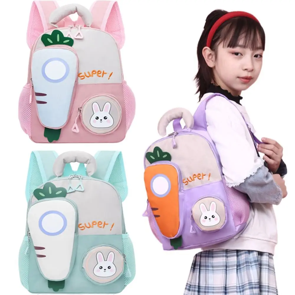 

Large Capacity Children's School Bags Ridge Protection Waterproof Cartoon Kids Backpacks Adjustable Wear-resistant