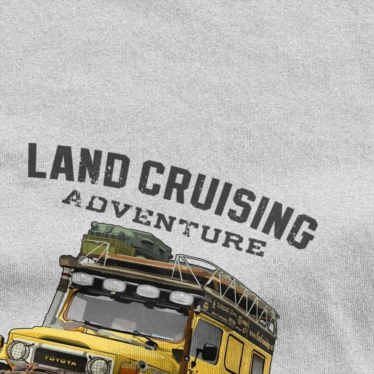 Vintage Off Road 80 Land Cruiser T Shirt Men Women Cotton Landcruising Fj80 Overland Travel Tee Shirt Printing Clothing