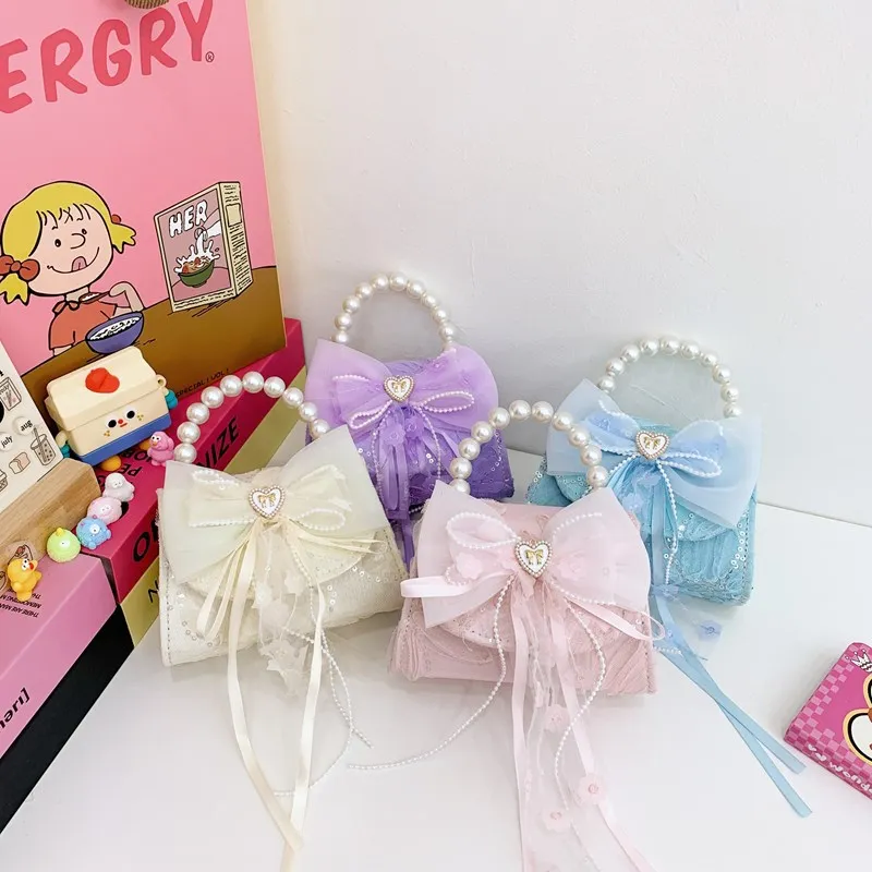 

Cute Crossbody Bags for Women Shoulder Bag Princess Chain Bag Bow Love Baby Purse and Handbags Designer Bags Сумка Женская Sac