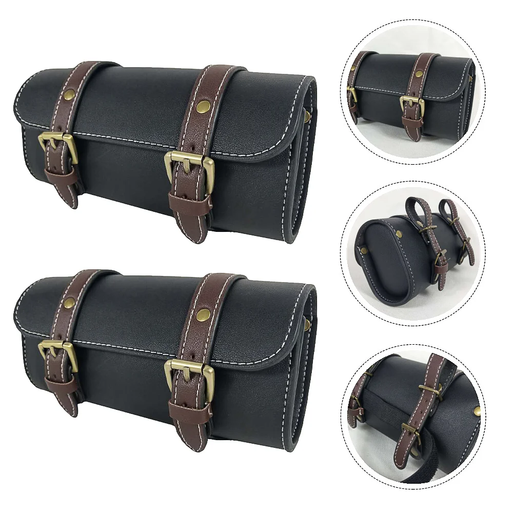 Motorcycle Seat Bag Handlebar Side Pouch Lazyback for Car Organizer Saddlebags