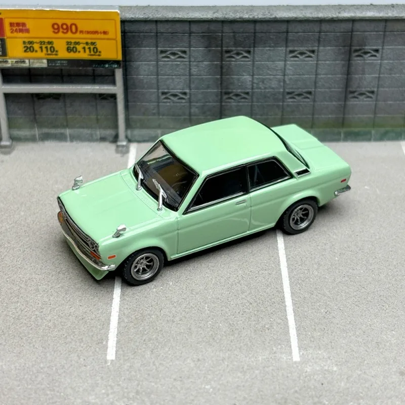 

TW Diecast 1/64 Scale Nissan Alloy Car Model Nissan Datsun 510 Play Vehicles Toys for Boys Original Box Collection