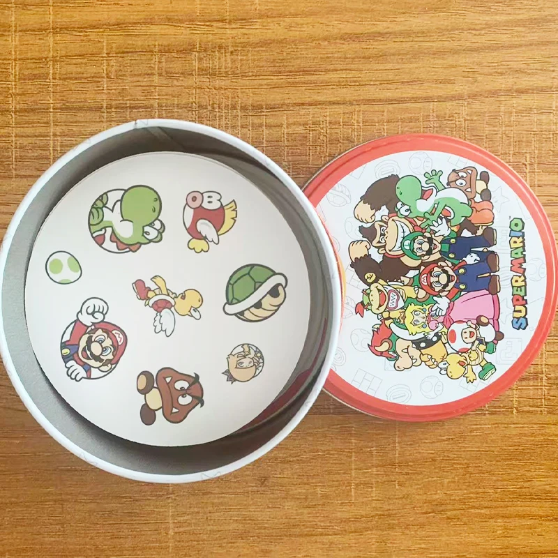 Bandai Card Board Games Super Mario Family Game for 2-8 Players Quick Observation and Speed Challenges Christmas Halloween Gifts - view 3