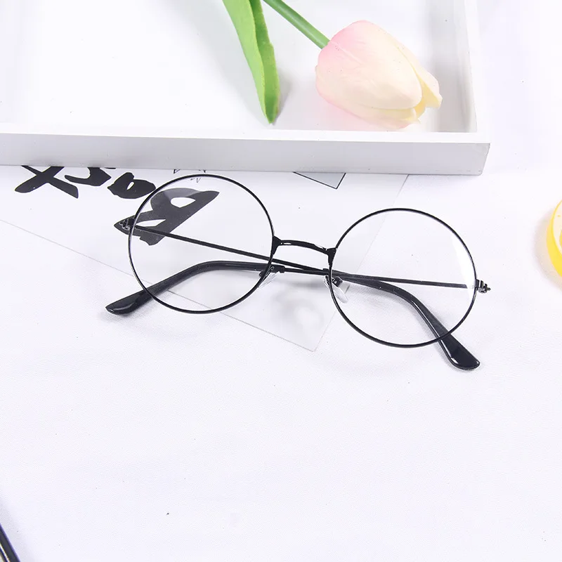 بسيطة الفن التصوير الدعائم الأسود إطار نظارات ملحقات ستوديو الصور التجميل أحمر الشفاه العطور الدائري التصوير الديكور