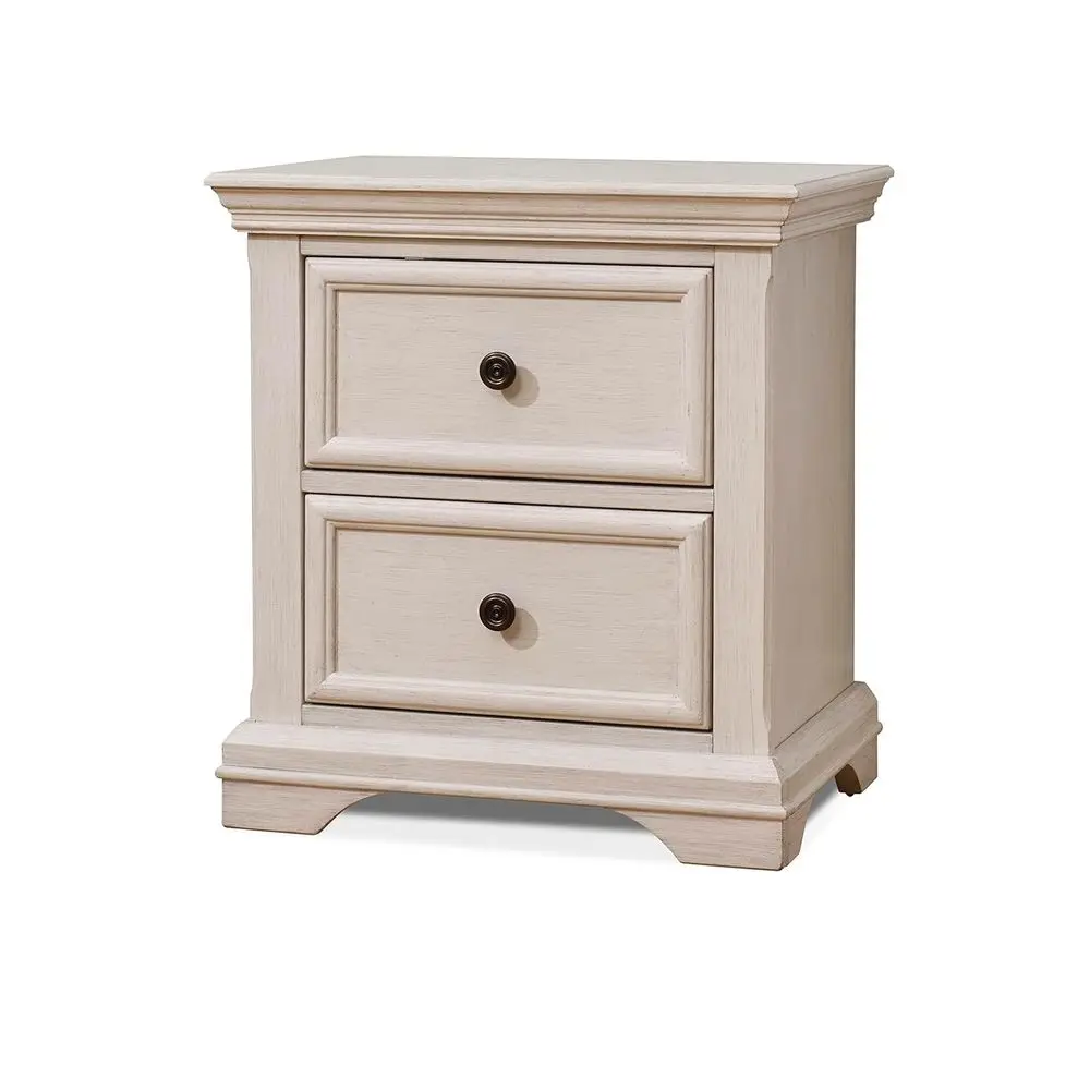

Baby Dresser – Brushed Ivory Storage for Nursery, Kids Bedroom, Nightstand with Drawers for Child’s Room-Brushed Ivory