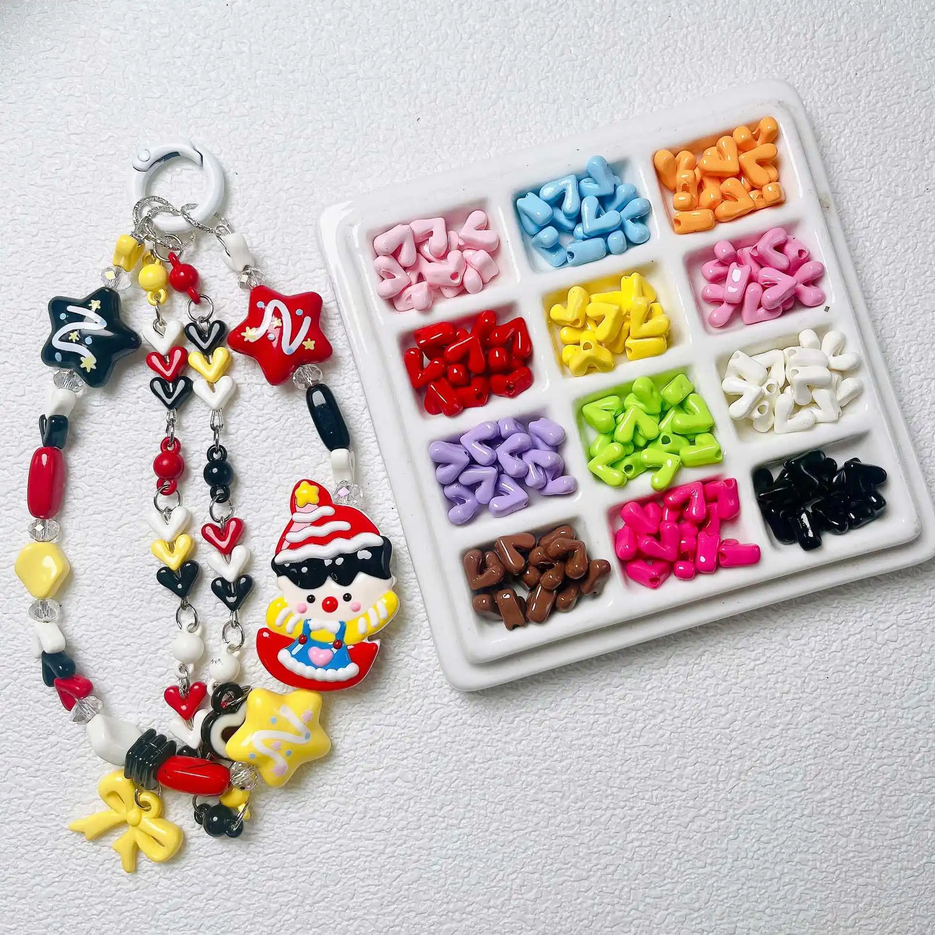 �y�Z�[�����z50 �s�[�X/���b�g�A�N����������n�[�g�s�[�`�n�[�g�r�[�Y���b�J�[ V ���^�ςݏd�˃r�[�Y�u���X���b�g�o�b�O�y���_���g DIY �W���G���[�A�N�Z�T���[