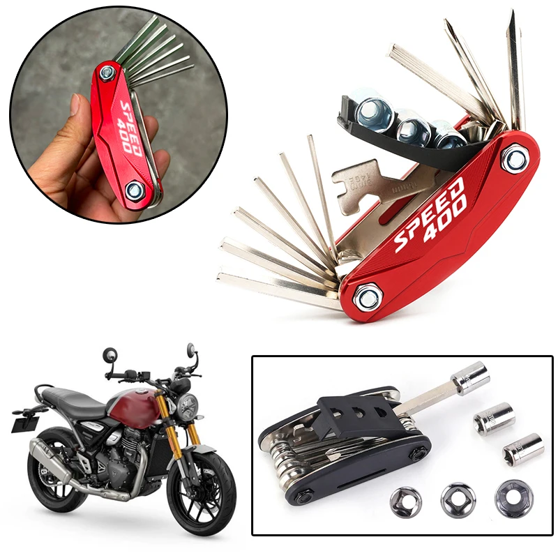 For Triumph Speed400 Speed 400  Motocycle Accessories Repair Screwdriver Set Tool Conbination Tool Multifunctional tool Hot Deal