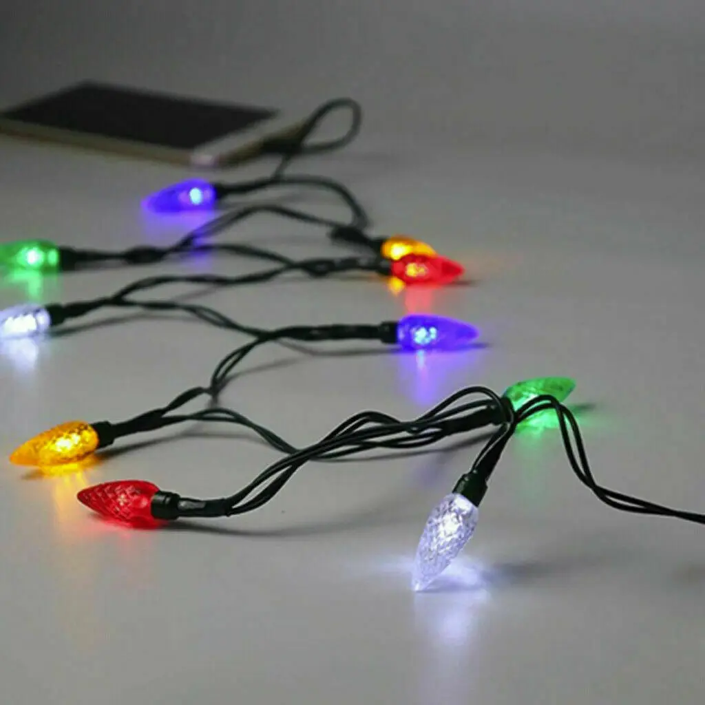 Câble USB LED joyeux noël 2020, cordon de chargeur DCIN pour téléphone Android Promotion