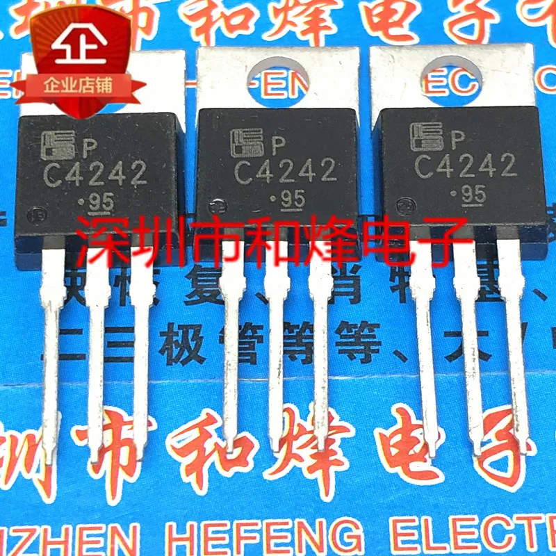 (10 Stks/partij) C4242 2sc4242 Tot-220 400V 7a Nieuwe Originele Stock Power Chip