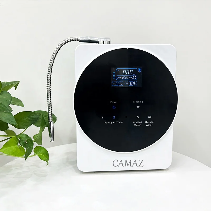 

CAMAZ Easy-to-Operate Hydrogen Water Generator Electric Desktop Installation Plastic Housing for RV Household Hydrogen Machine
