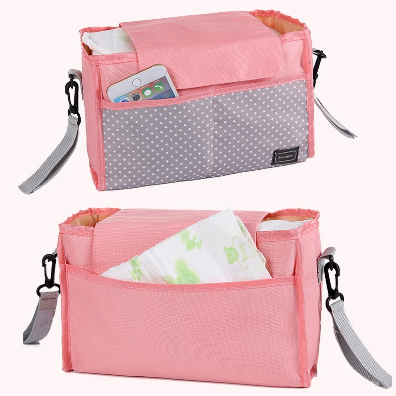 CUBY 2022 Baby stroller hanging bag storage bag multifunctional baby bottle water cup holder baby stroller hanging bag storage