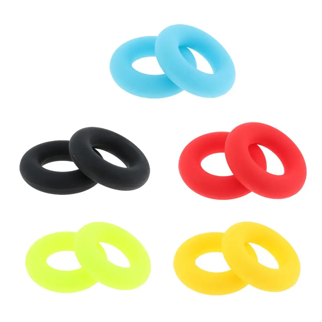 Silicone Hand Grips Forearm Strength Gripper,Improves Strength Prevents Stiffness Stress (2 Pcs)