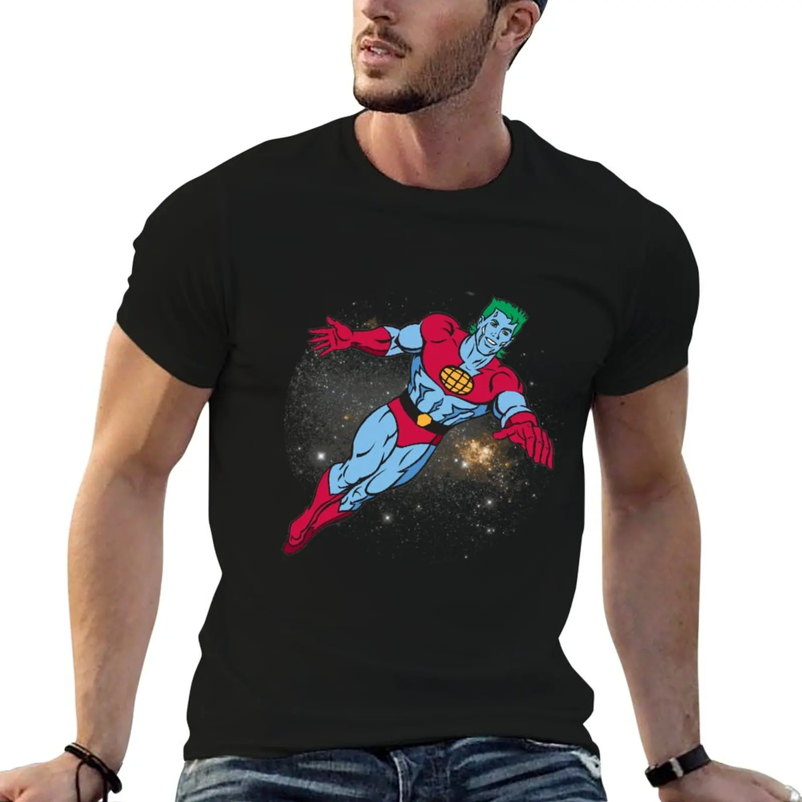 

Captain planet T-Shirt t shirt man designer man t shirt luxury man t shirts high quality luxury brand T-Shirt
